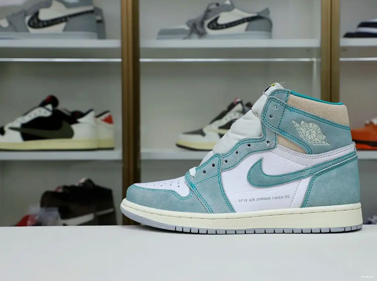 AIR OG 1 HIGH GREEN' 'TURBO JORDAN RETRO 0424